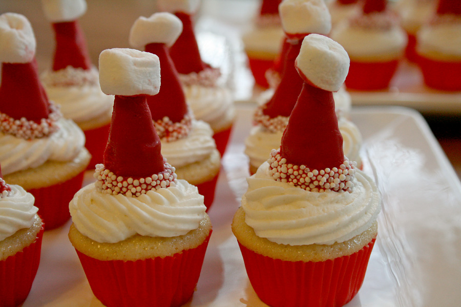 Christmas Cupcakes Ideas Santa