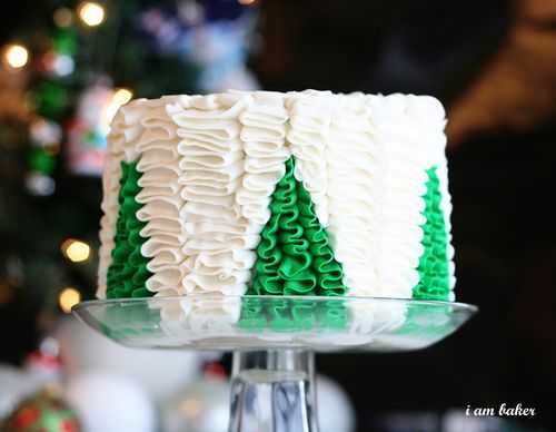 Christmas Tree Cake