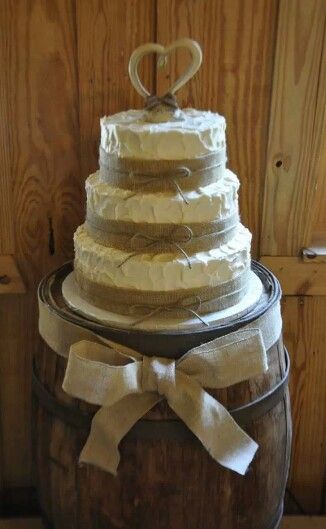 9 Pinterest Country Chic Wedding Cakes Photo Country Chic