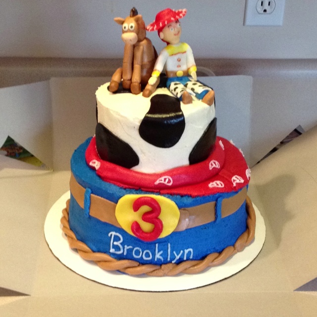 Cowgirl Jessie Birthday Cake