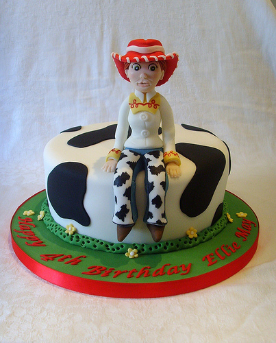 Cowgirl Jessie Birthday Cake