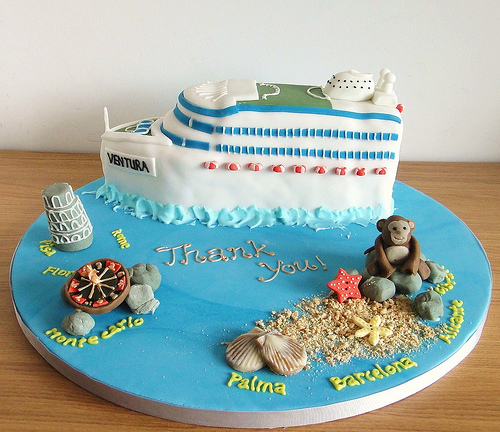 Cruise Ship Cake