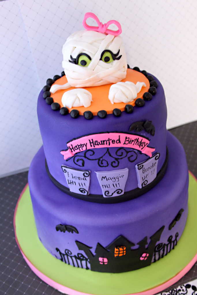 7 Photos of Happy Birthday Halloween Cakes