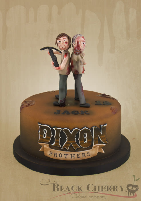 Daryl Walking Dead Birthday Cake