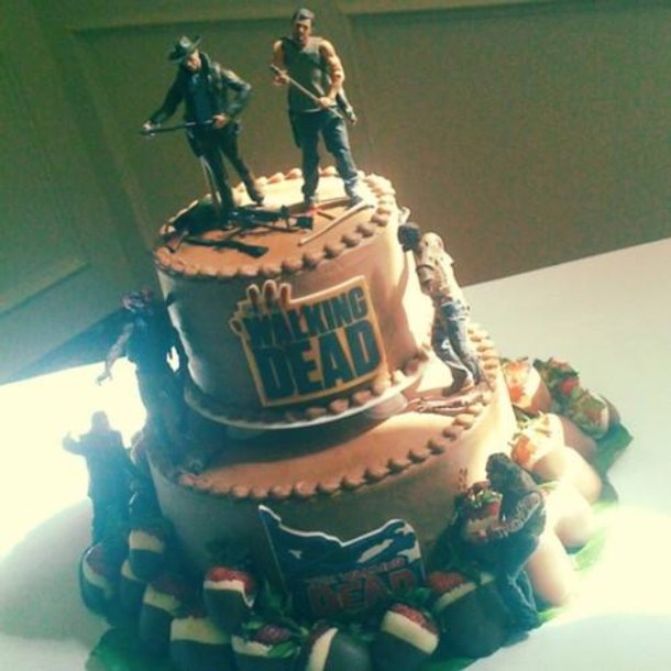 Daryl Walking Dead Birthday Cake