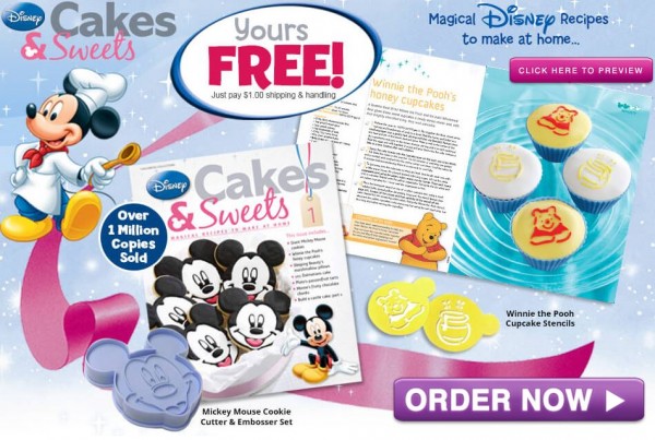 Disney Cakes and Sweets Magazine