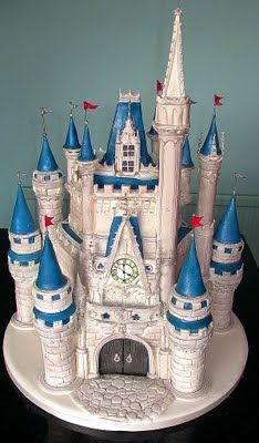 Disney Castle Cake