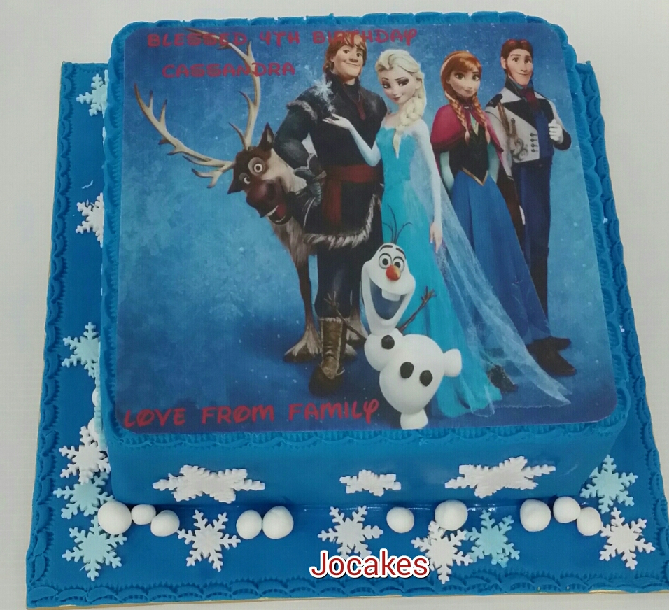 5 Photos of Frozen Edible Prints For Cakes