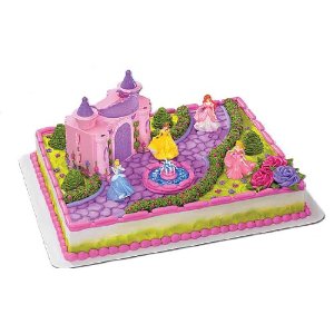 Disney Princess Castle Cake Topper