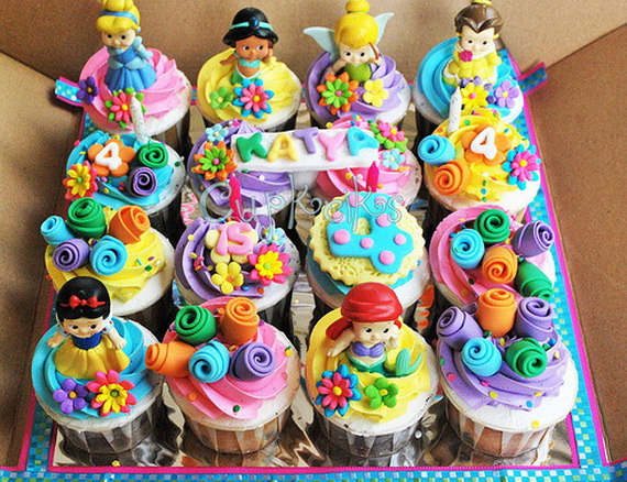 Disney Princess Cupcake Cake Ideas