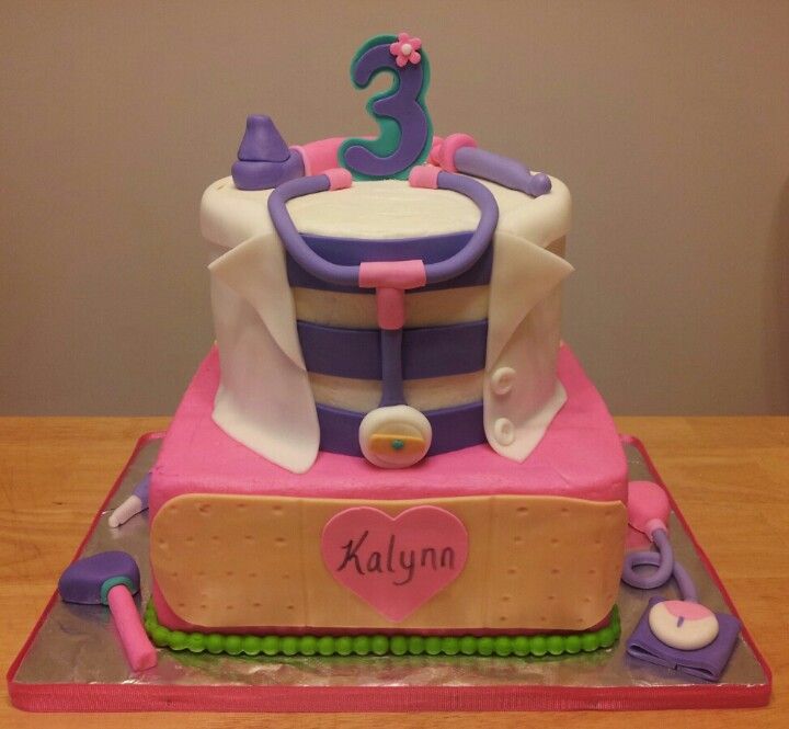 Doc McStuffins Birthday Cake