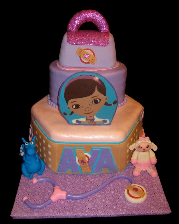 Doc McStuffins Birthday Cake