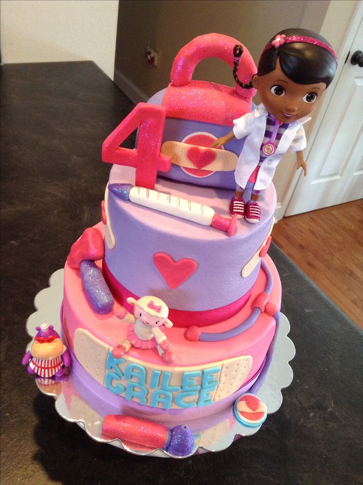 Doc McStuffins Birthday Cake