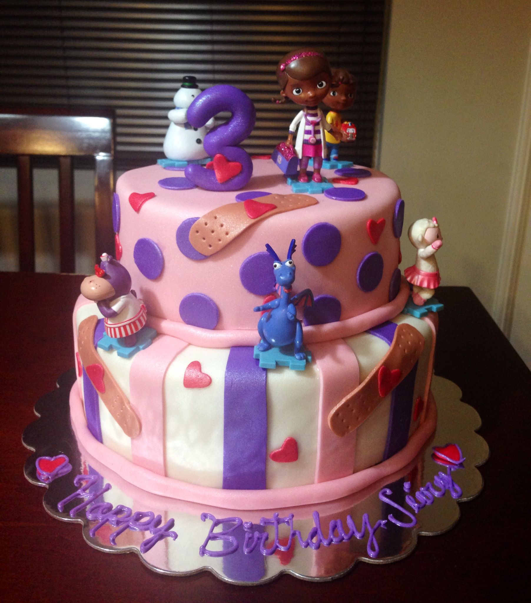 8 Photos of Doctor McStuffins Cakes