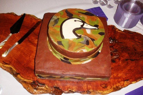 Ducks Unlimited Grooms Cake