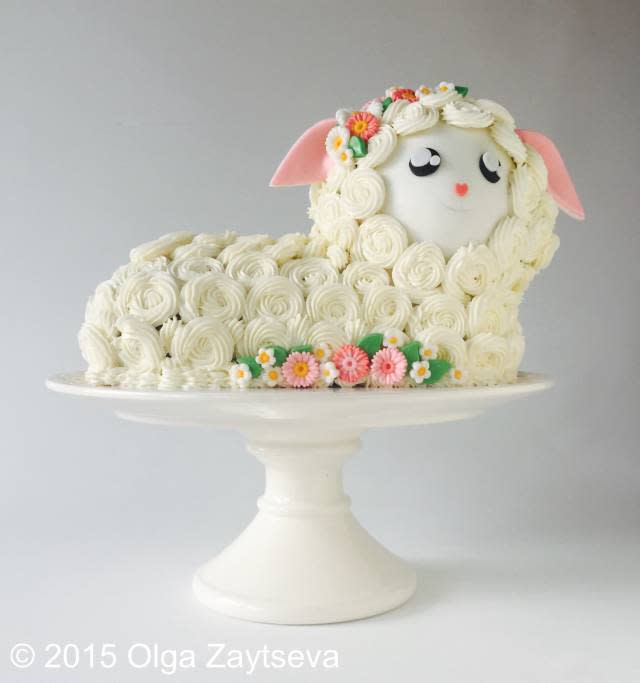 Easter Lamb Cake