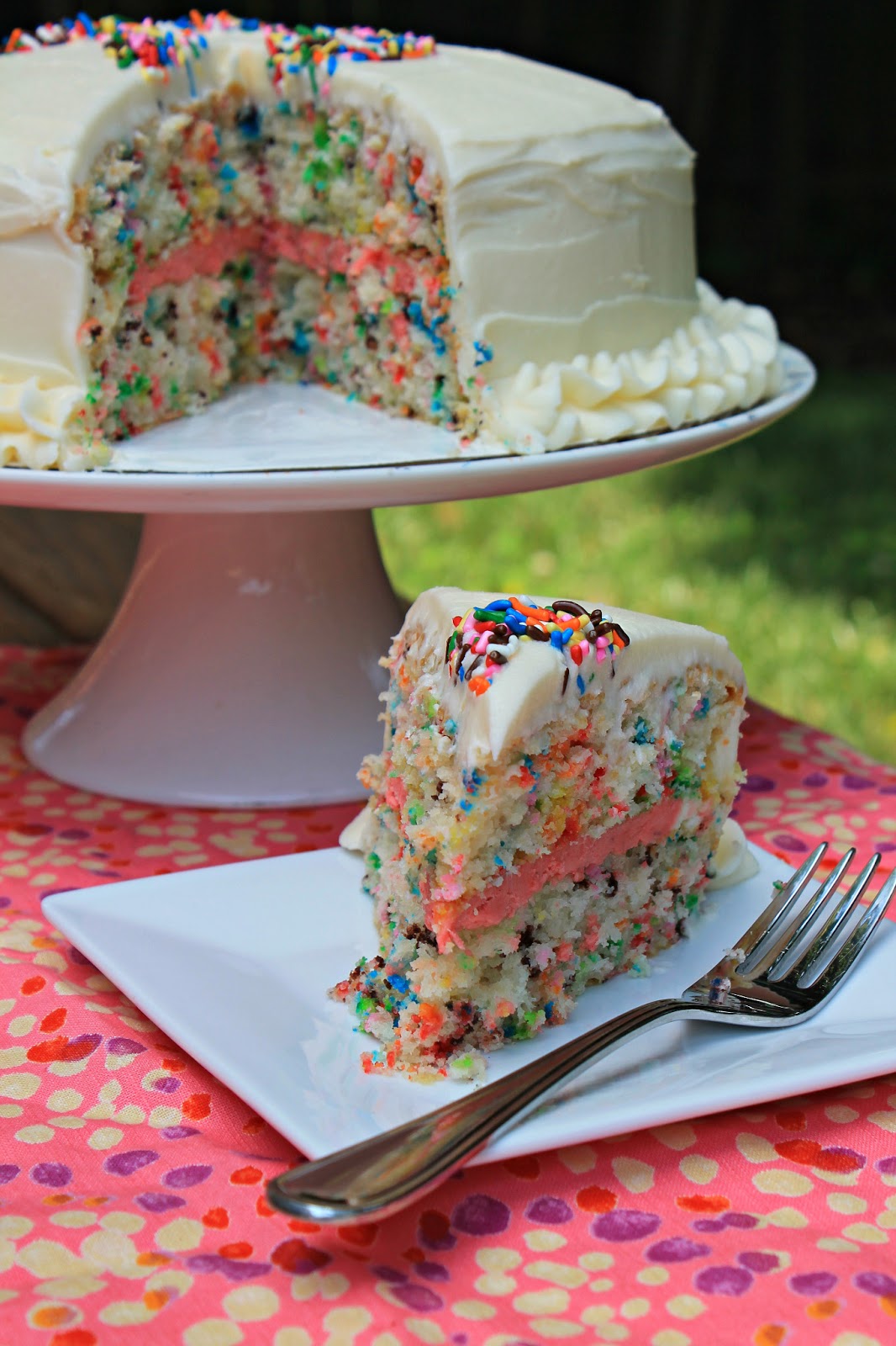 Easy Layered Birthday Cakes