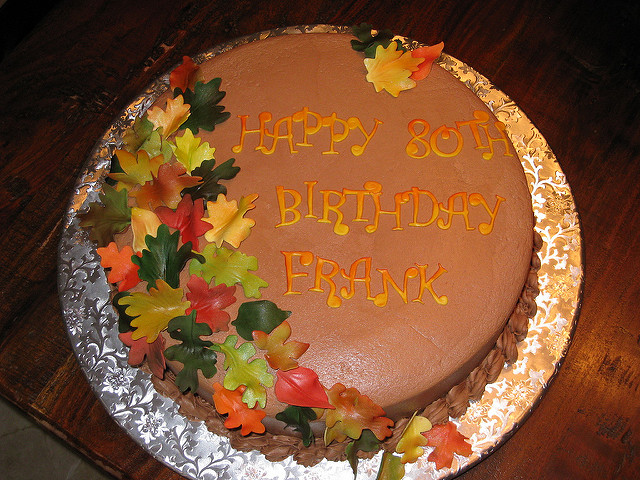 Fall Birthday Cake