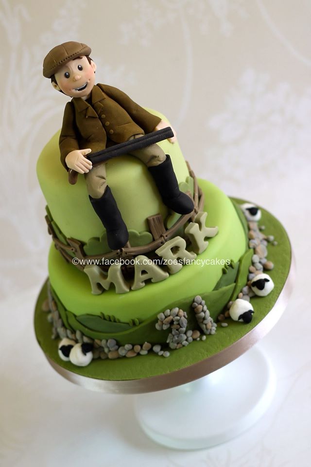 Farmer Birthday Cake