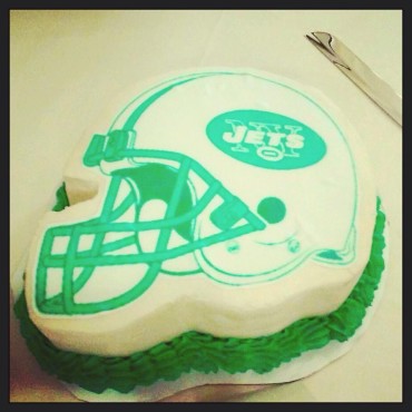 Football Helmet Cake