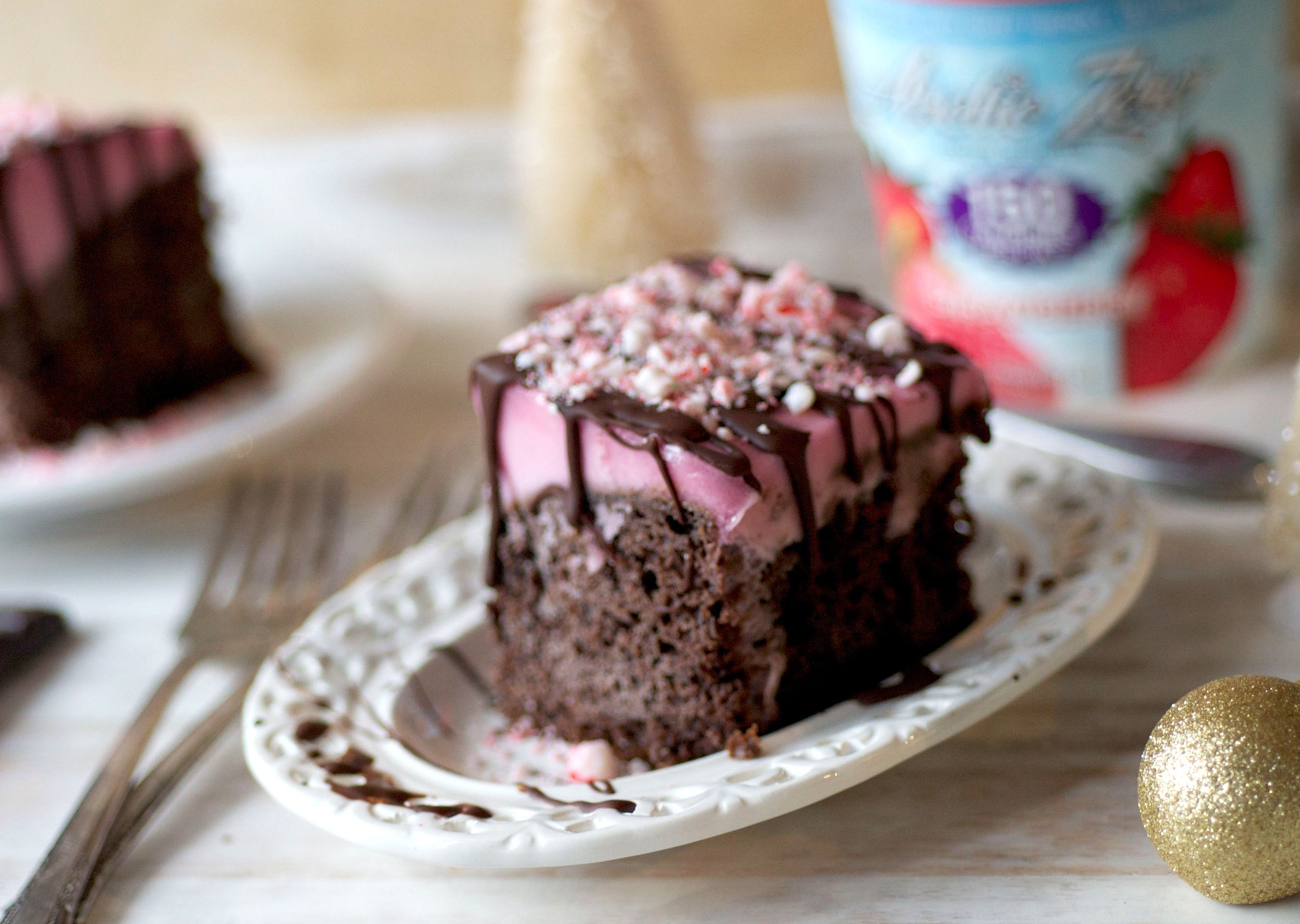 Frozen Peppermint Chocolate Pie