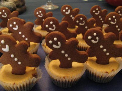 Gingerbread Mini Cheesecakes