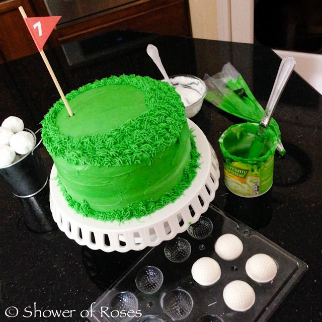 Golf Birthday Cake