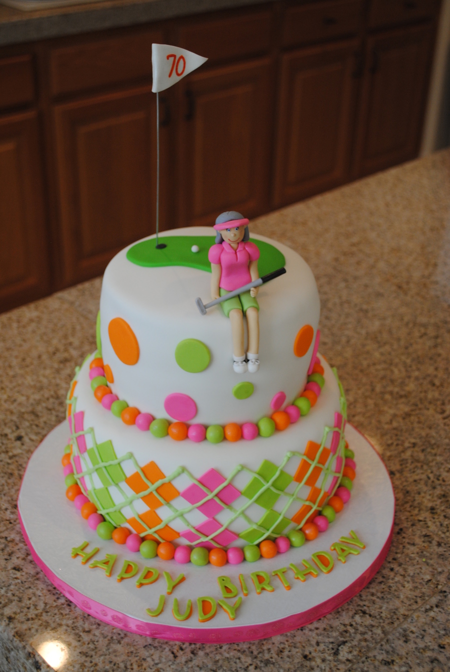 10 Photos of Golf Birthday Cakes Girls