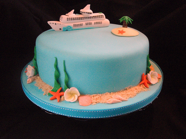 Happy Birthday Cake Cruise Ship