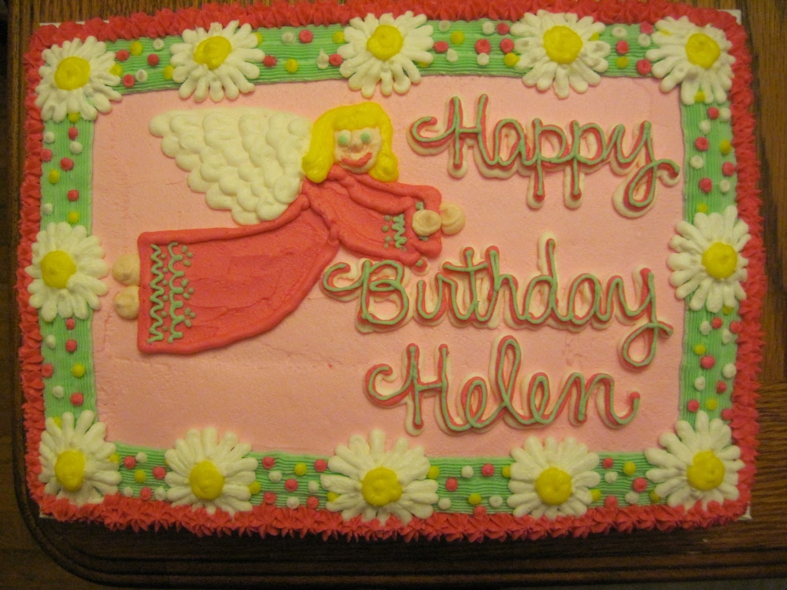 Happy Birthday Helen Cake