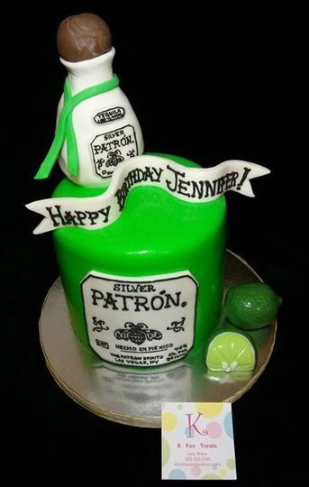 Happy Birthday Tequila Cake