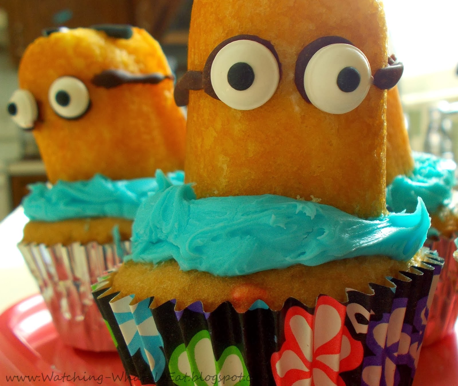 Homemade Minion Birthday Cake