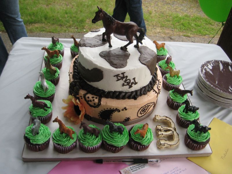 Horse Birthday Cake