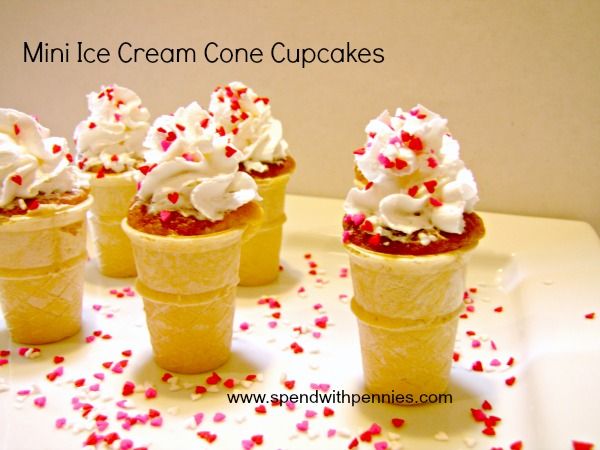 Ice Cream Cone Cupcakes