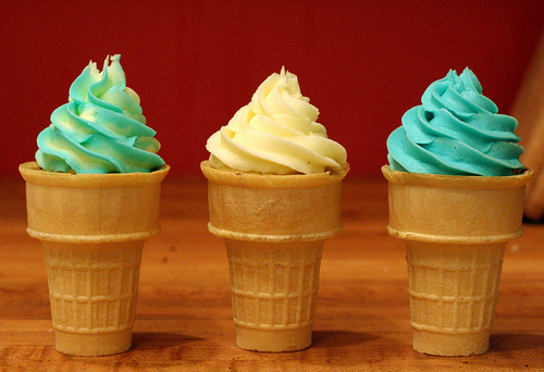 Ice Cream Cone Cupcakes