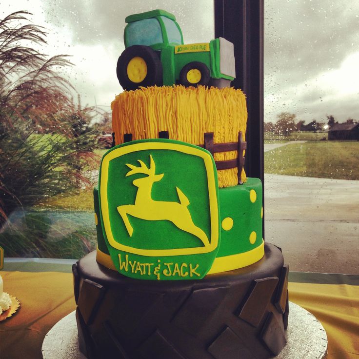 John Deere Birthday Cake