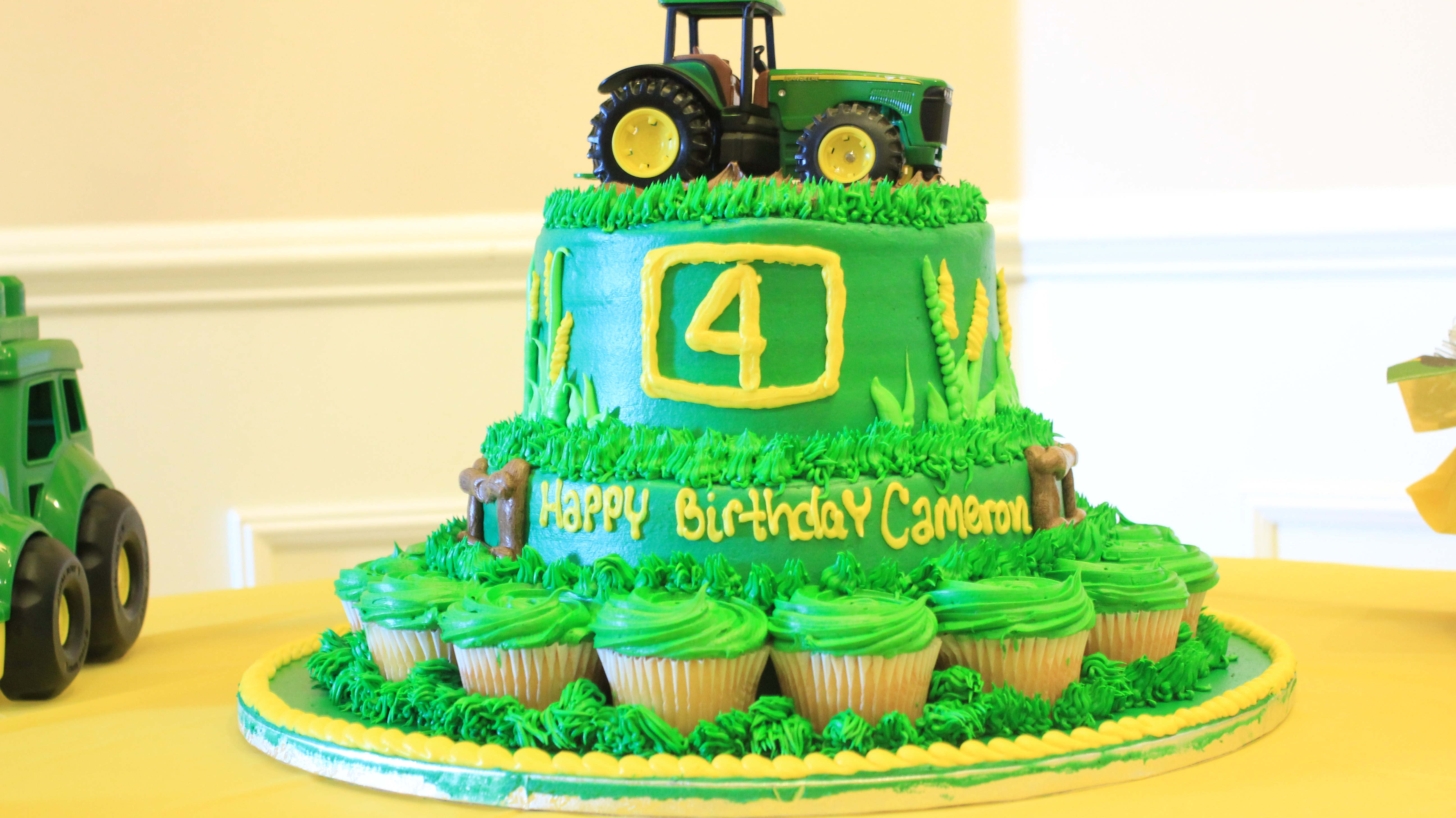 John Deere Birthday Cake