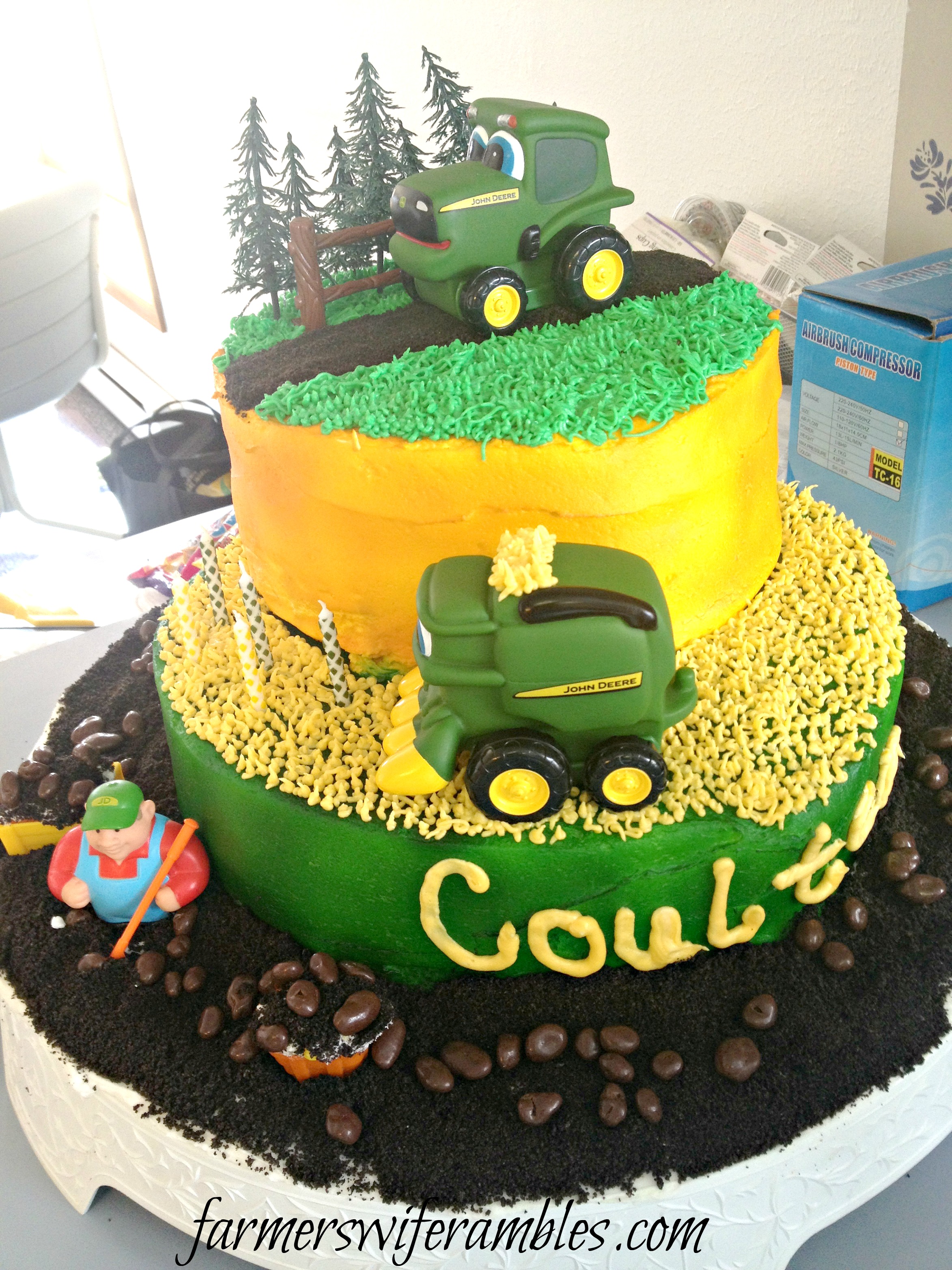 John Deere Birthday Cake