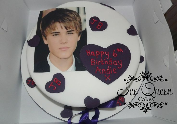 Justin Bieber Birthday Cake