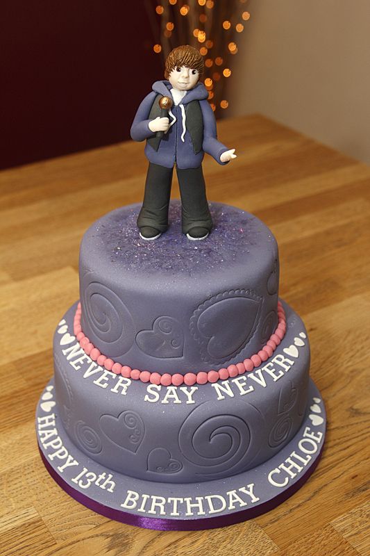 Justin Bieber Cake