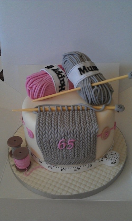 Knitting Cake