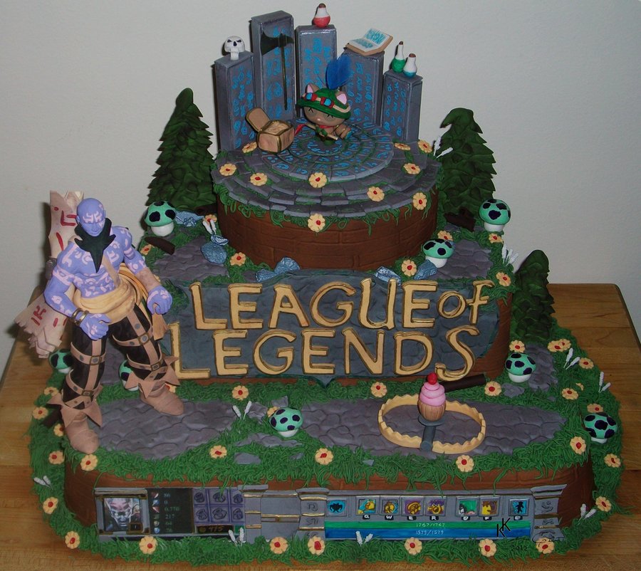 League of Legends Wedding Cake