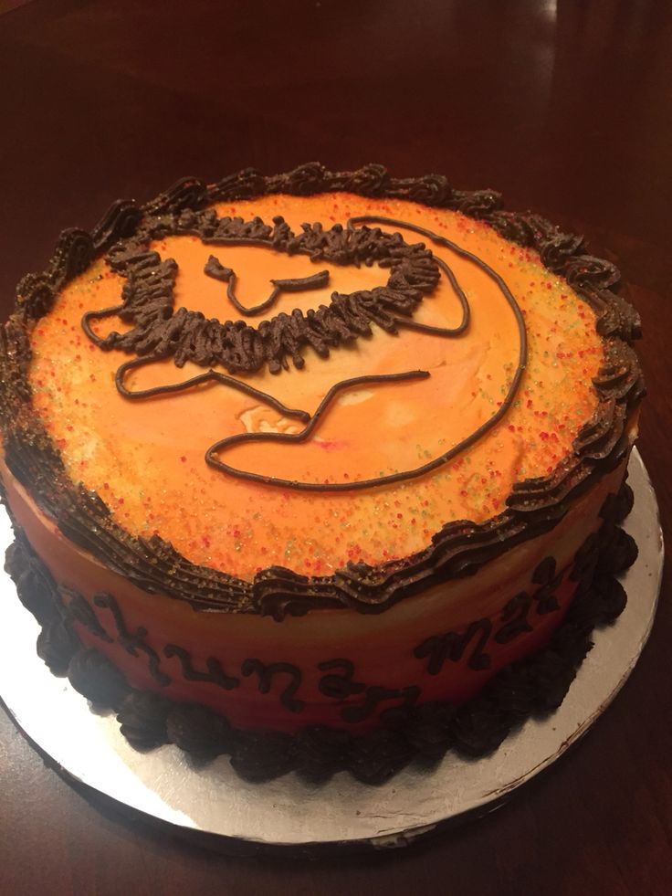 Lion King Birthday Cake