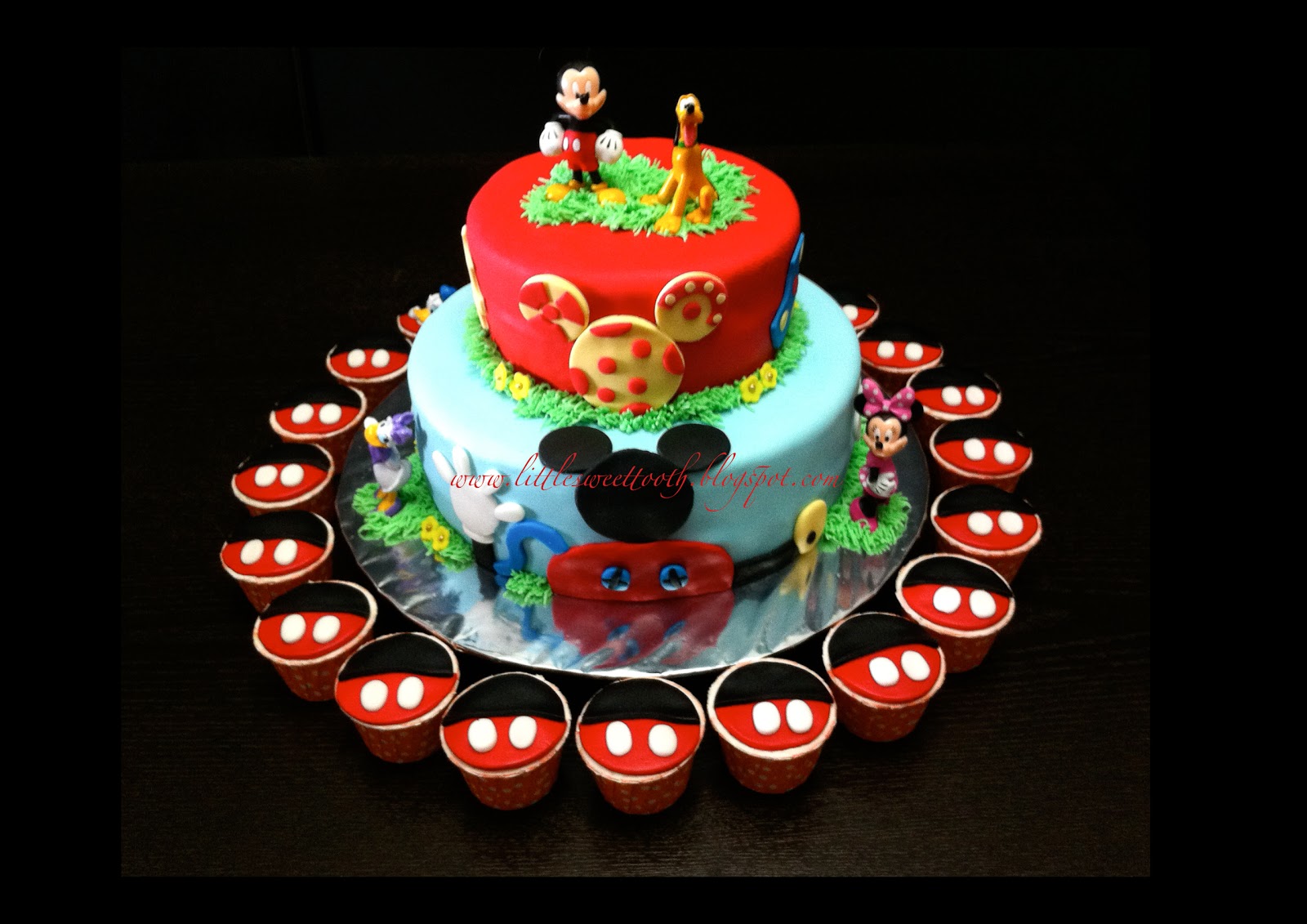 Mickey Mouse 2 Year Old Birthday Cake