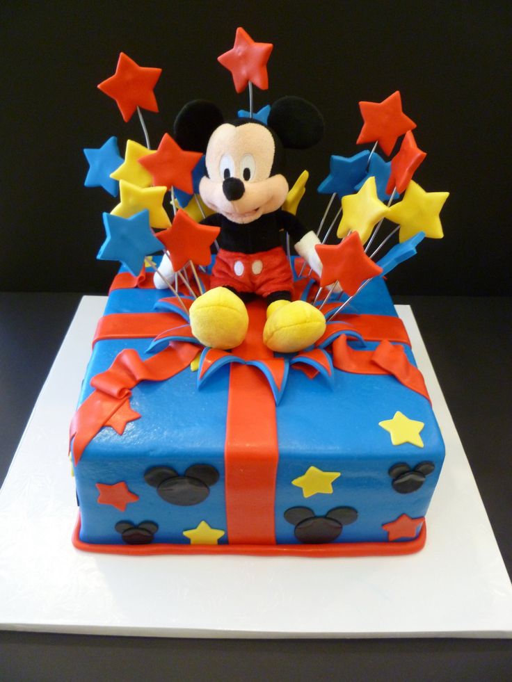 Mickey Mouse Birthday Cake Ideas