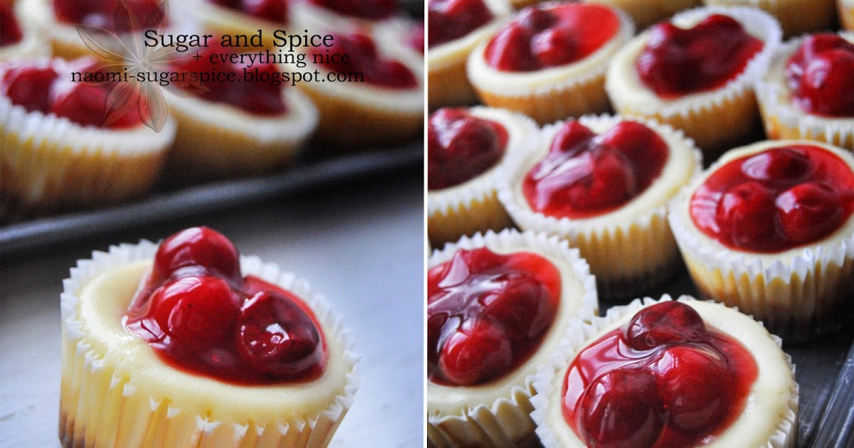 Mini Cherry Cheesecake Recipe