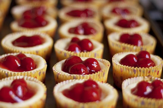 Mini Cherry Cheesecake Recipe