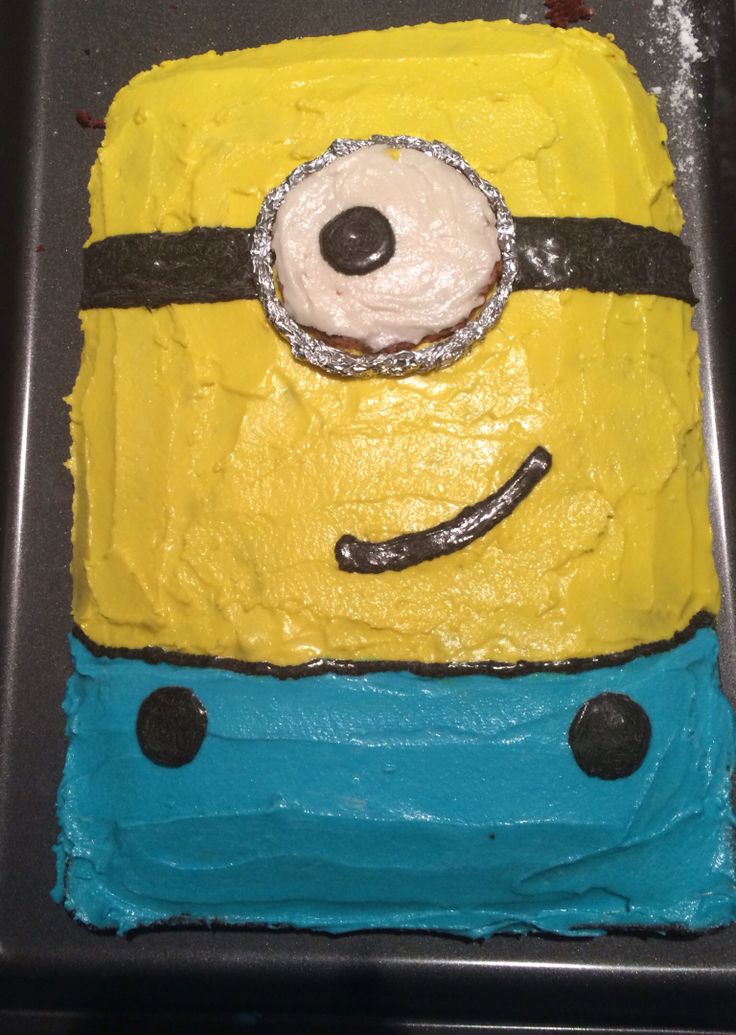 Minions Birthday Cake Ideas Homemade