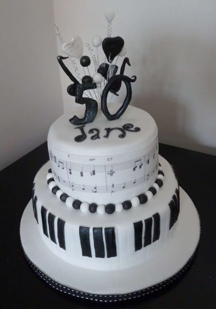 Music Birthday Cake