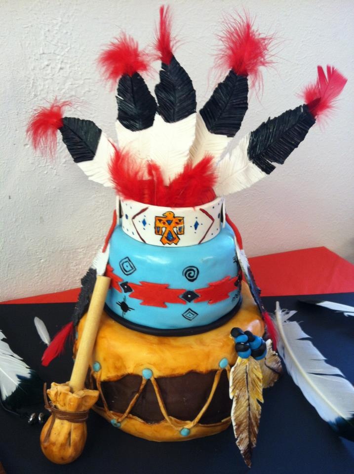 Native American Birthday Cake Designs